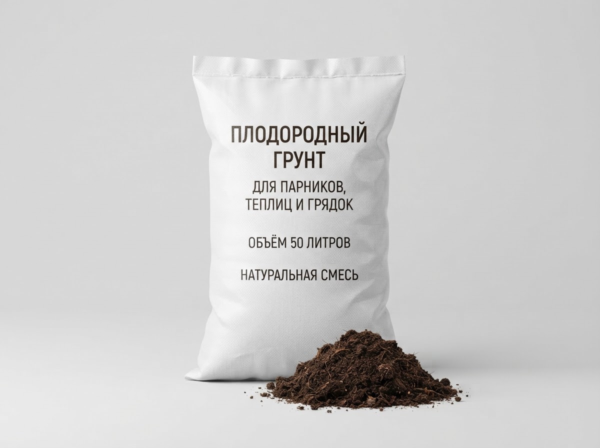Грунт для парников, теплиц и грядок, 50 л
